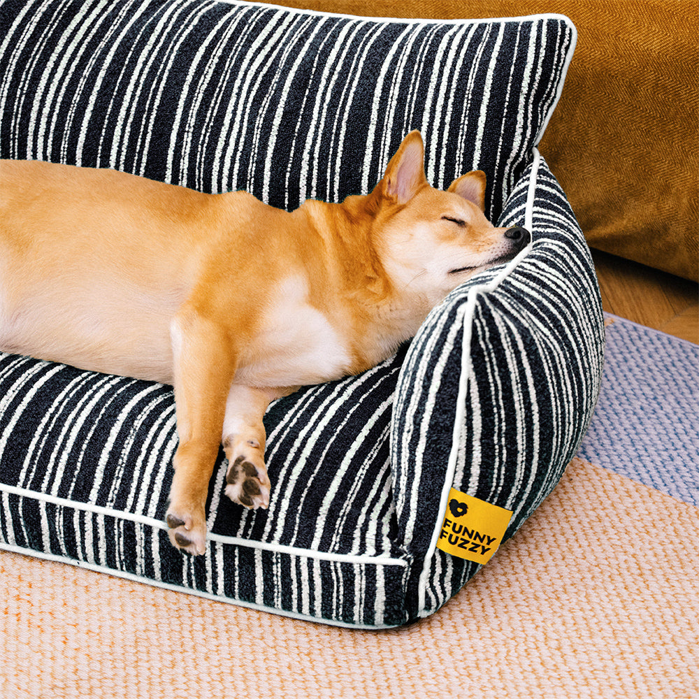 Orthopädisches Ganzjahres-Hundebett - Funnyfuzzy SnugNest