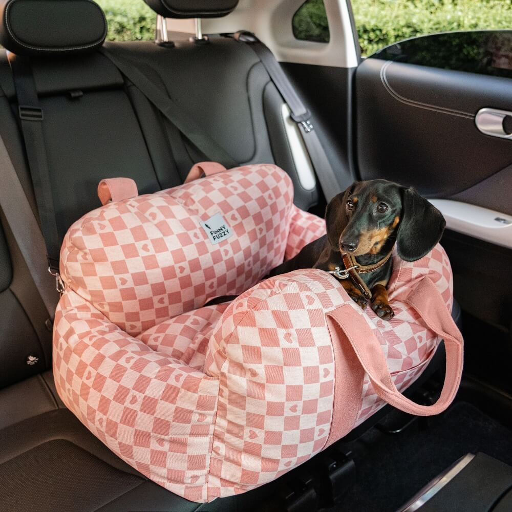 Sicheres Abnehmbares Hunde-Autositzbett | Erste Klasse