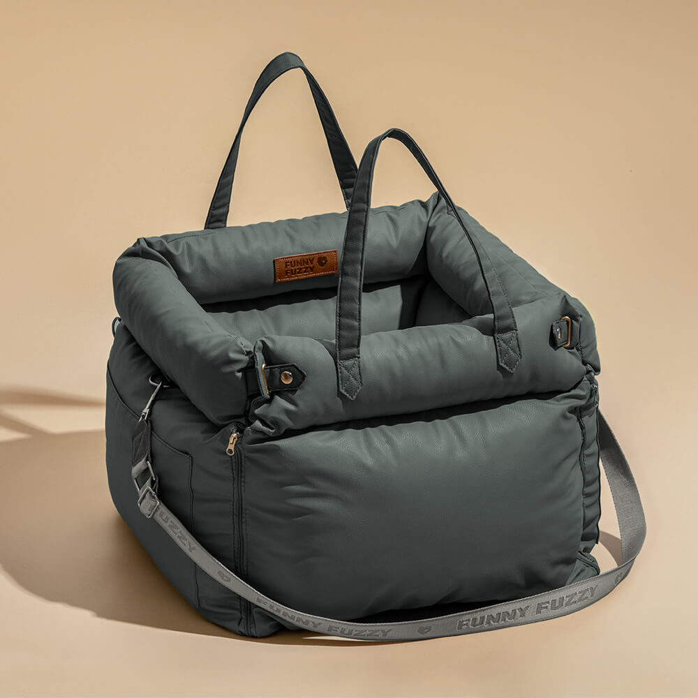 Prächtig Unterwegs Autositz Hundebett aus Kunstleder - Urban Voyager