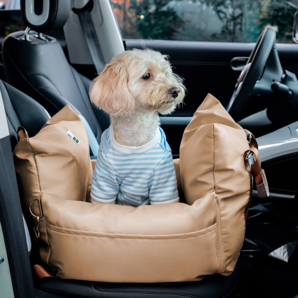 Sicheres Abnehmbares Hunde-Autositzbett | Erste Klasse