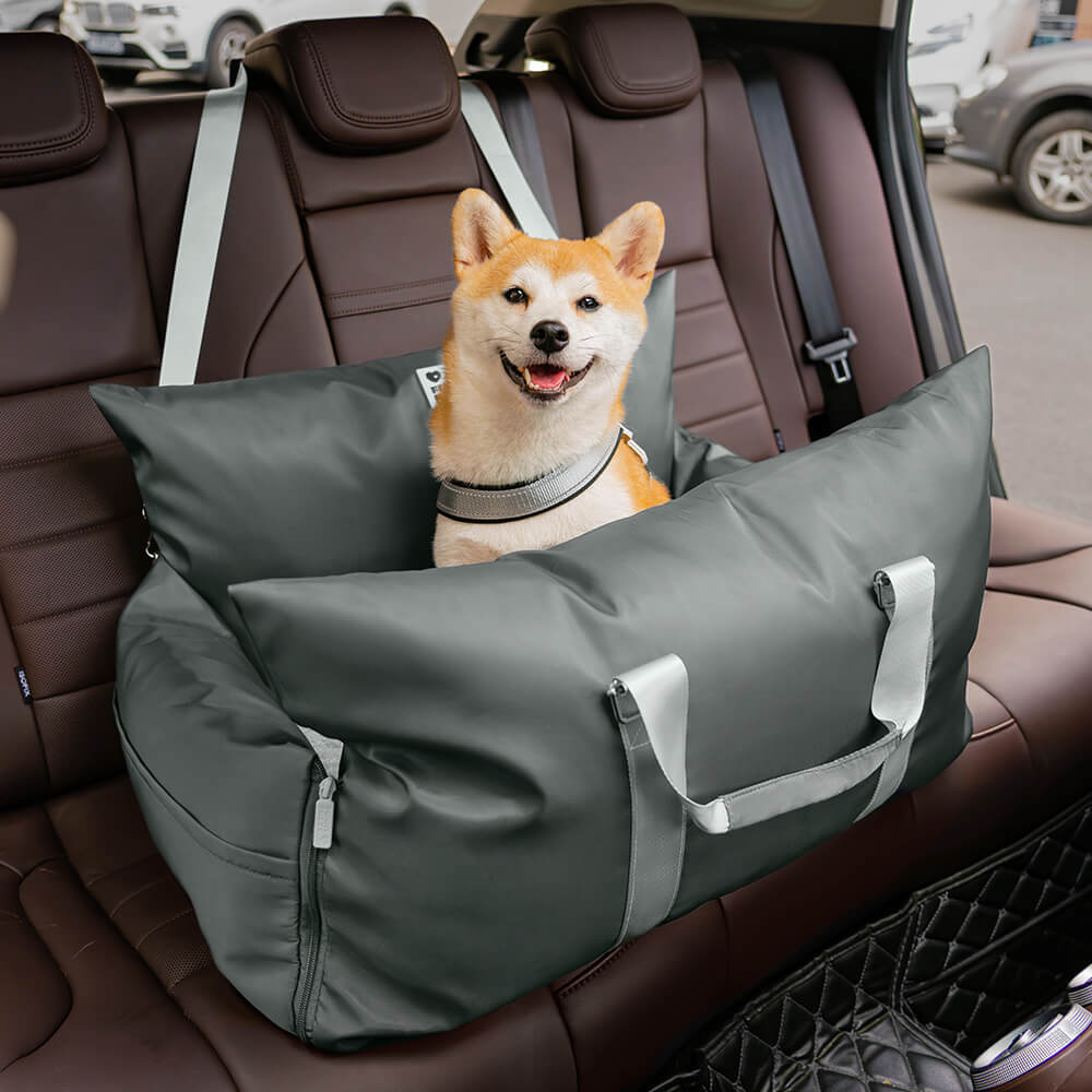 Sicheres Abnehmbares Hunde-Autositzbett | Erste Klasse