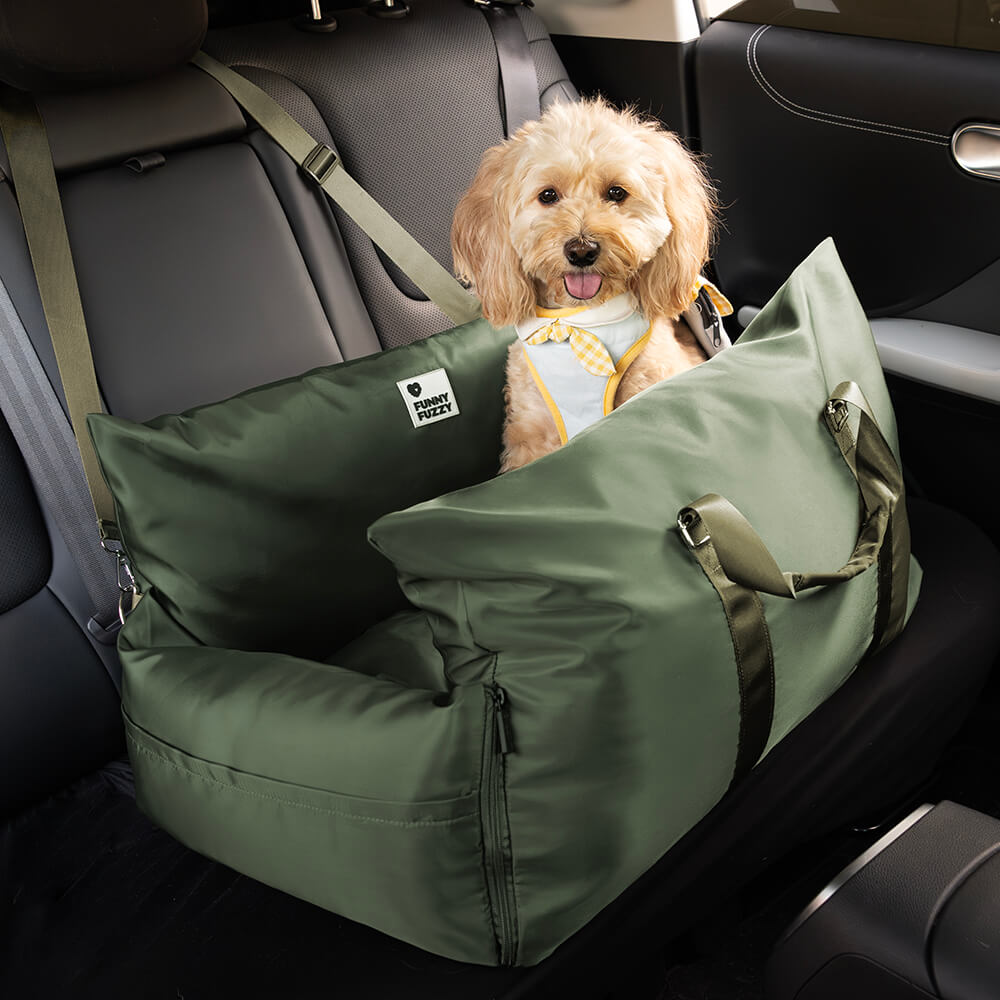 Sicheres Abnehmbares Hunde-Autositzbett | Erste Klasse