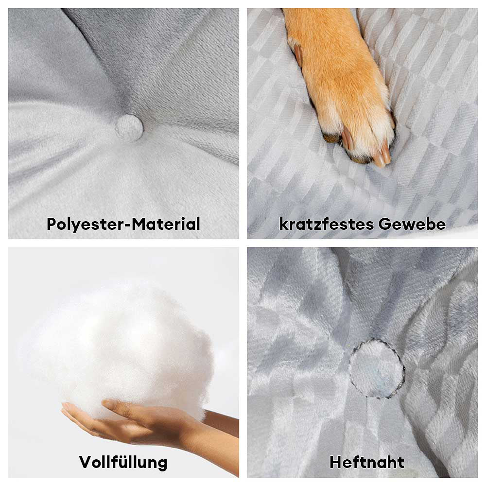 Doppelseitige Gemütliche Waschbare Beruhigende Katzenmatte aus Plüsch