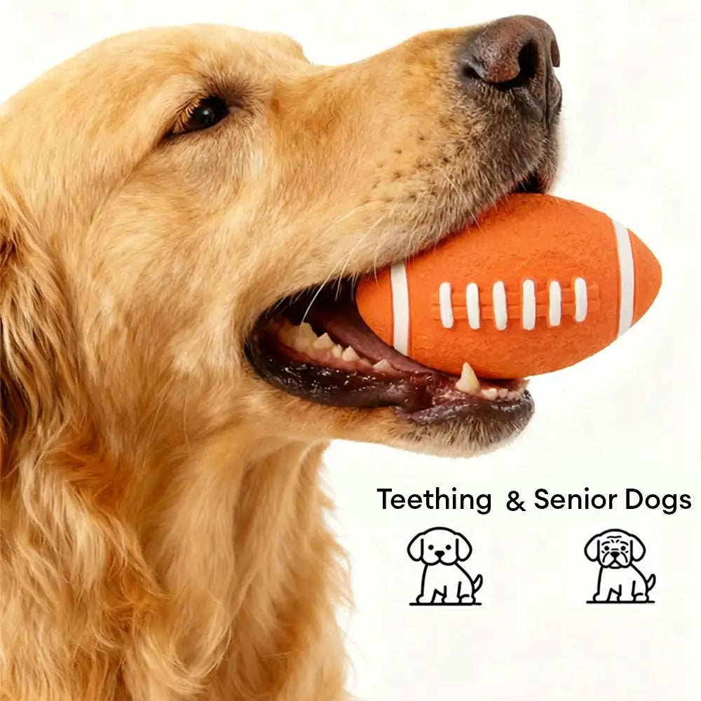 Haltbares Latex-Beißspielzeug für Hunde mit Quitscher