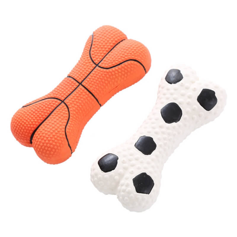 Robustes Quietschknochenspielzeug für Hunde