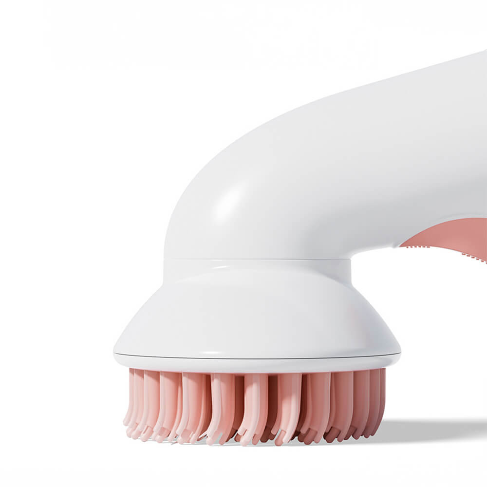 2 in 1 Shampoospender & Massagefrother Hundebadebürste