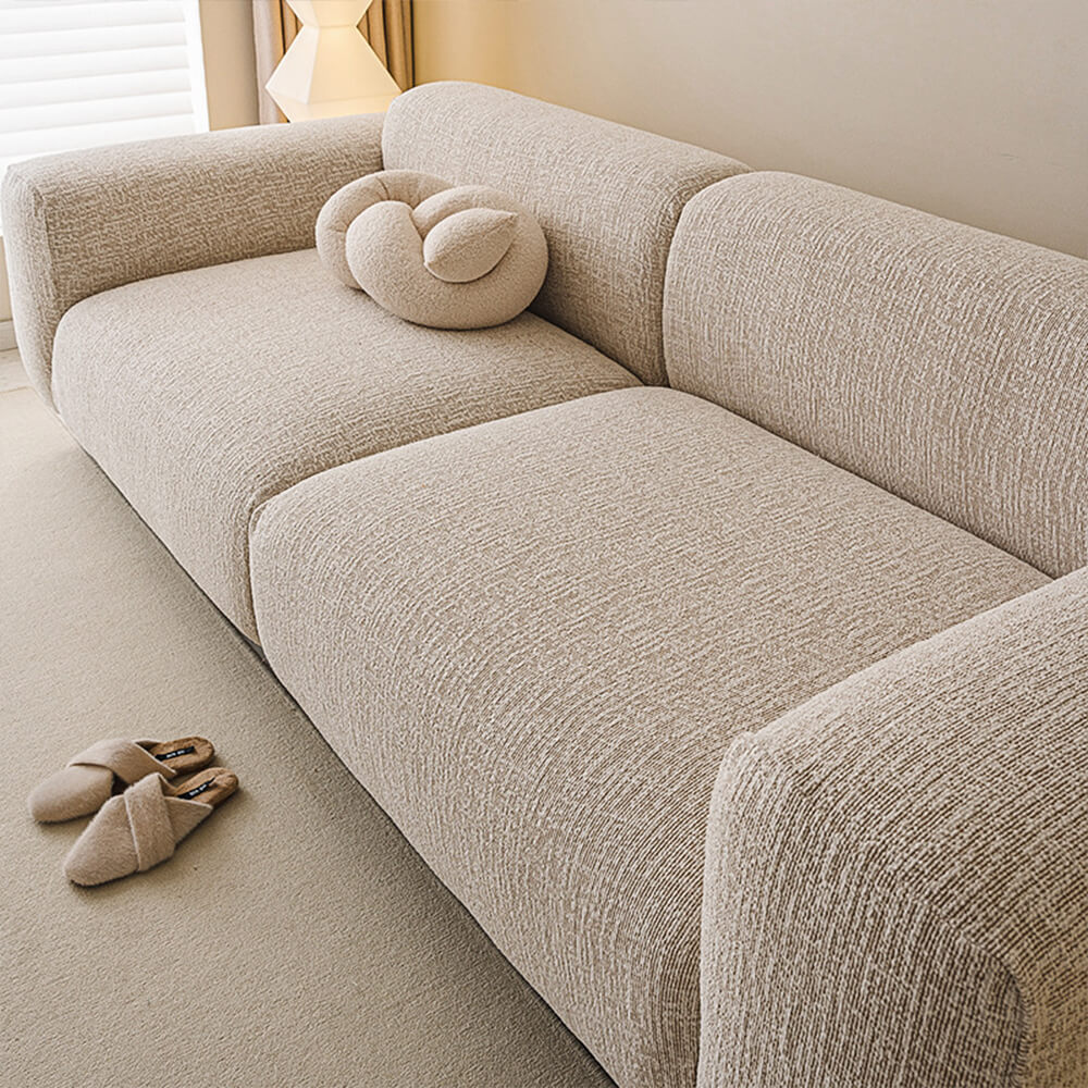 Antikratzer vollständig Elastischer Eleganter Chenille Outdoor Sofaüberzug für alle Jahreszeiten