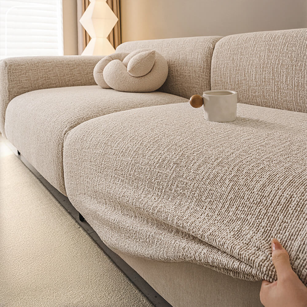 Antikratzer vollständig Elastischer Eleganter Chenille Outdoor Sofaüberzug für alle Jahreszeiten