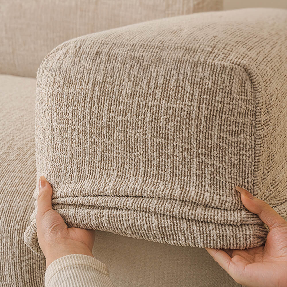 Antikratzer vollständig Elastischer Eleganter Chenille Outdoor Sofaüberzug für alle Jahreszeiten