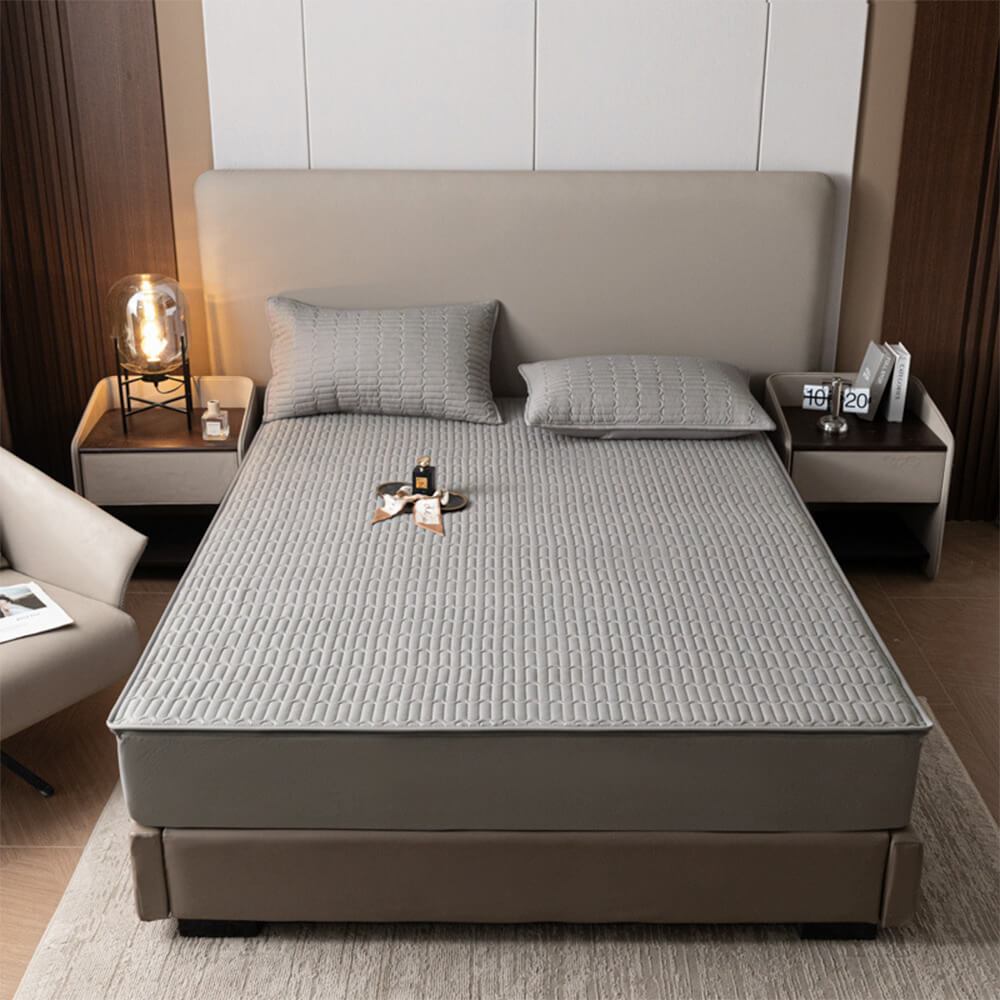 Weicher & antibakterieller vollständiger wasserdichter Reißverschluss-Matratzenschoner