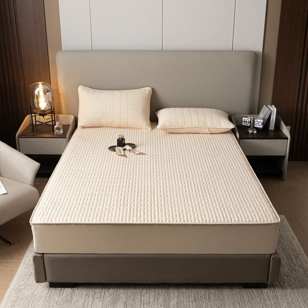 Weicher & antibakterieller vollständiger wasserdichter Reißverschluss-Matratzenschoner