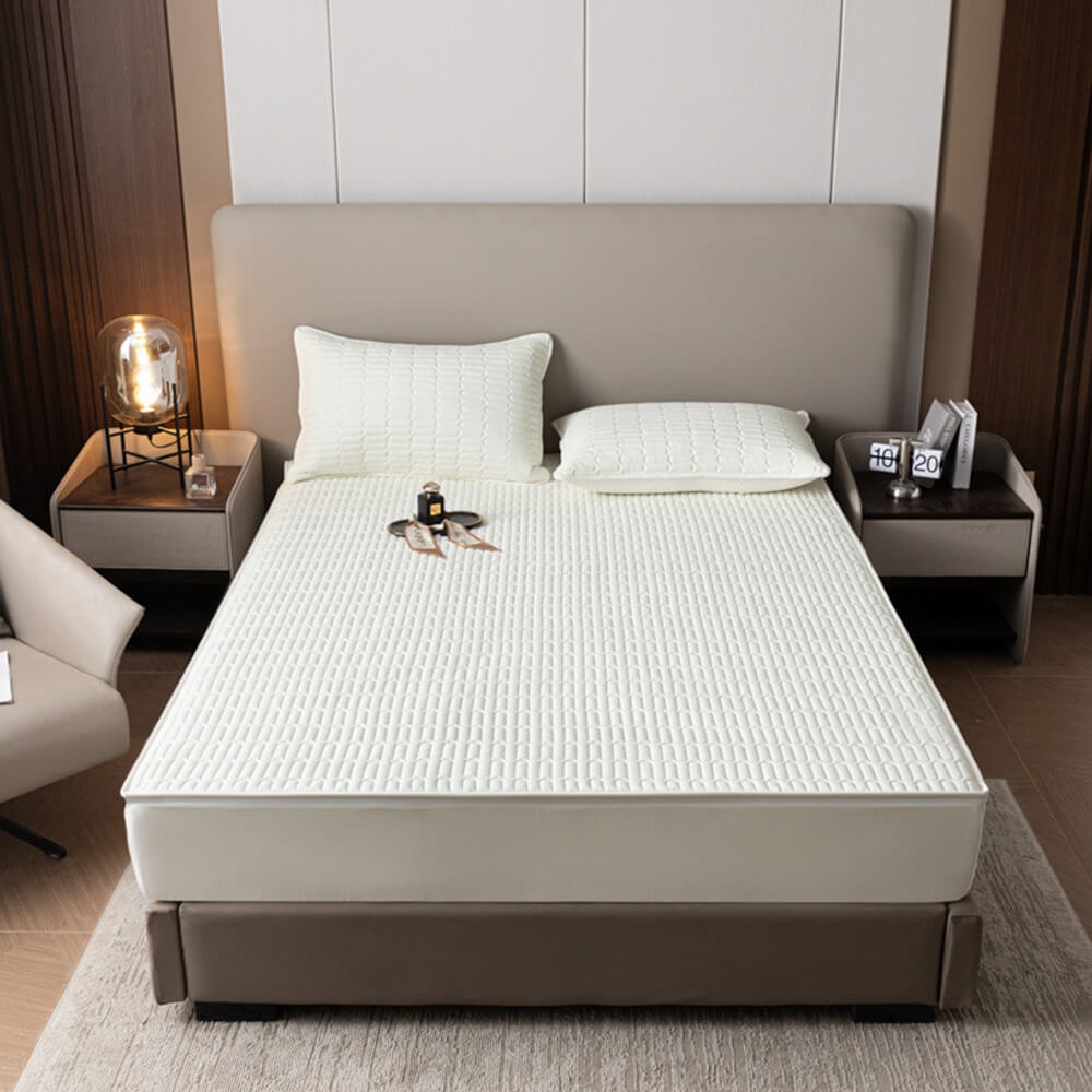 Weicher & antibakterieller vollständiger wasserdichter Reißverschluss-Matratzenschoner