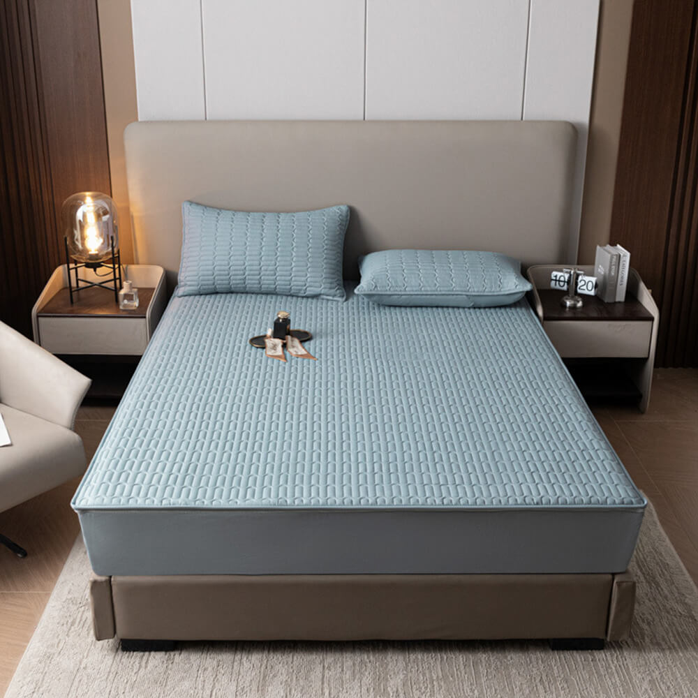 Weicher & antibakterieller vollständiger wasserdichter Reißverschluss-Matratzenschoner