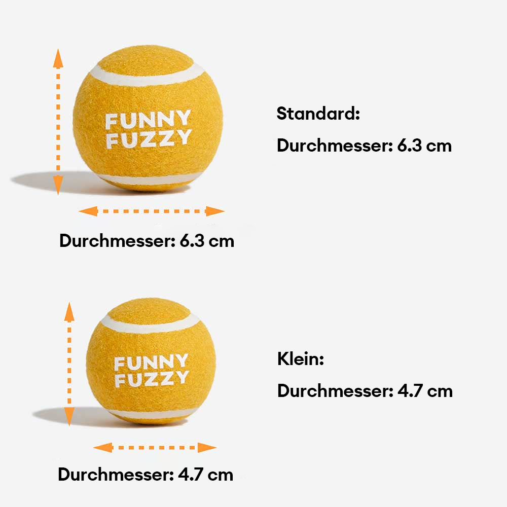 Tennisball Hundespielzeug Quietschen & Hüpfen