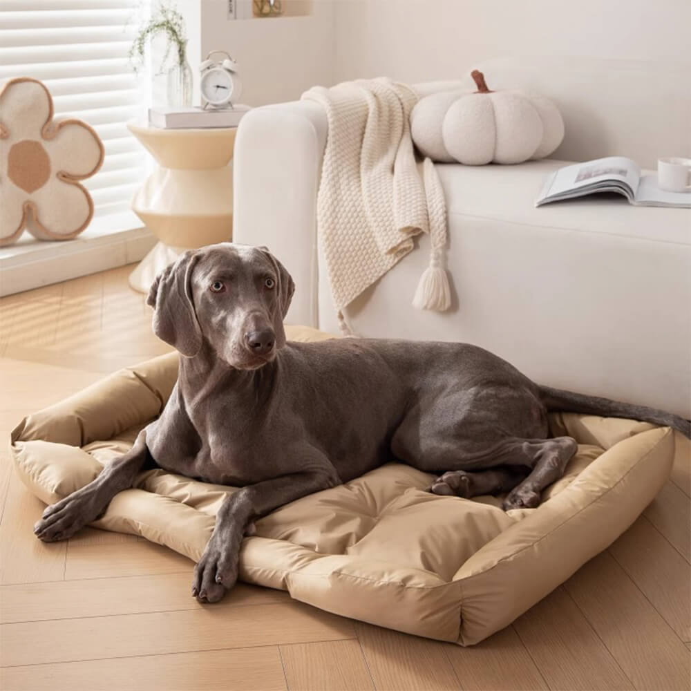 Wasserfeste, haresistente Oxford-Stoff-Hundematte mit minimalistischer Gestaltung