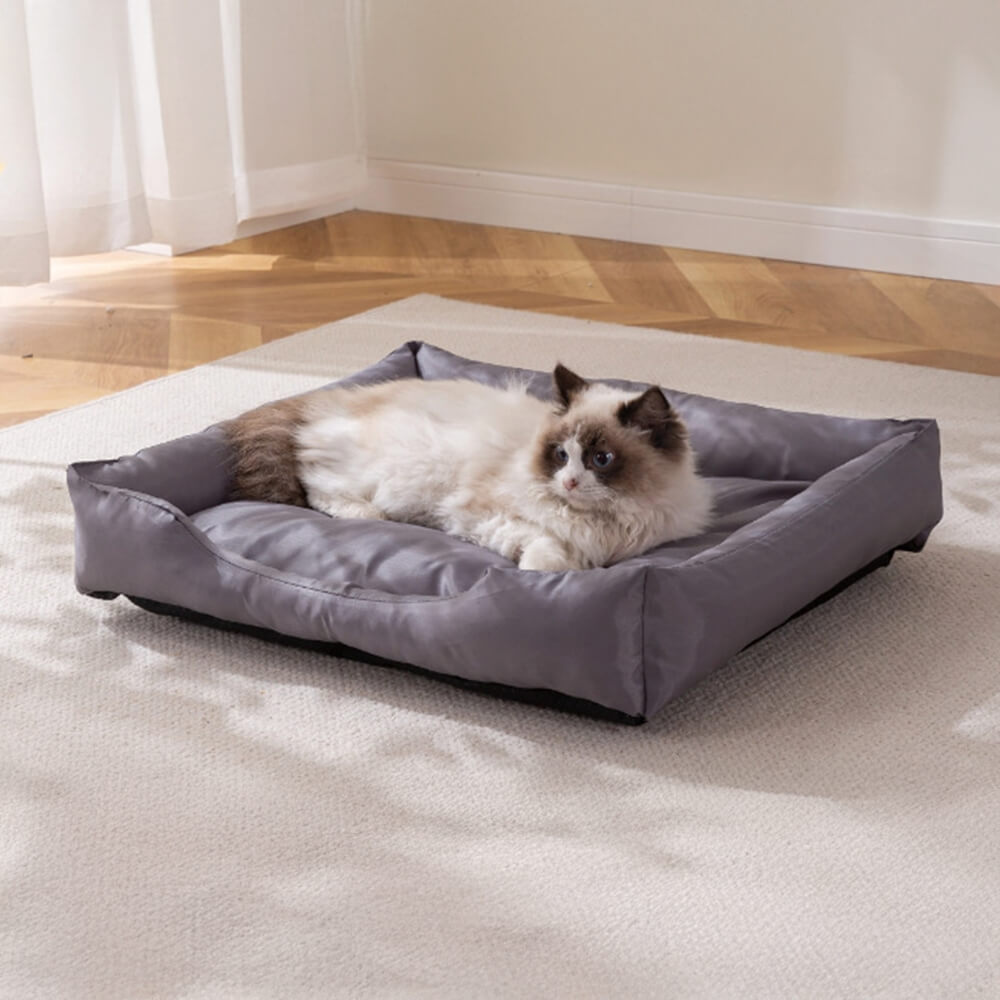 Wasserfeste, haresistente Oxford-Stoff-Hundematte mit minimalistischer Gestaltung