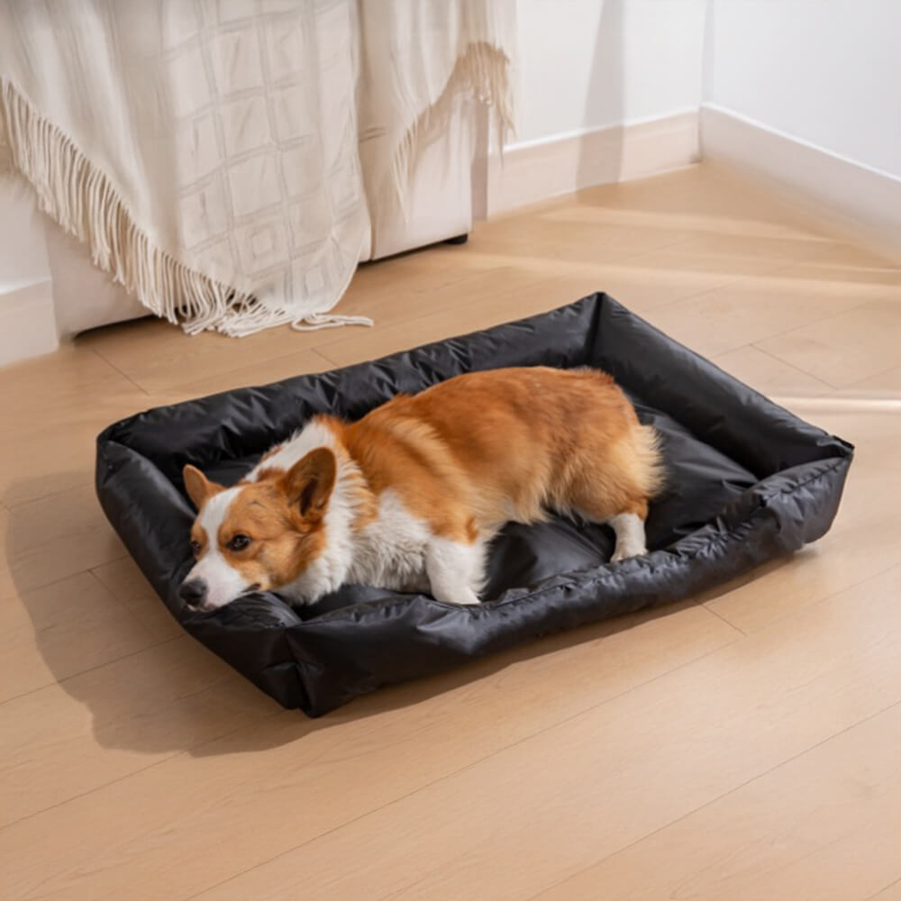 Wasserfeste, haresistente Oxford-Stoff-Hundematte mit minimalistischer Gestaltung