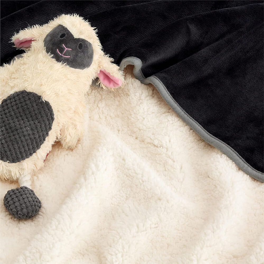 Gemütliche und schützende wendbare Fleece-Decke für Haustiere