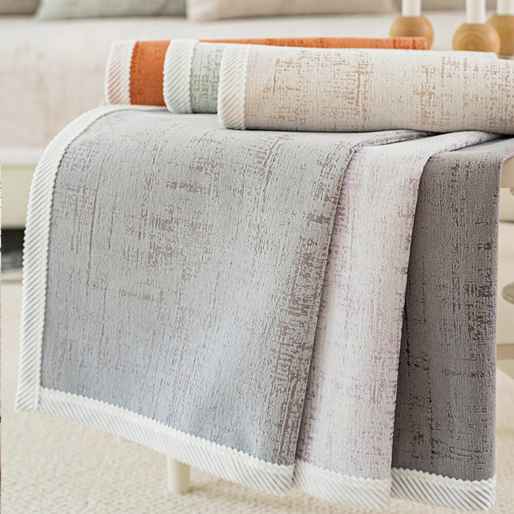 Klassischer Fashion Texturiertes Dickes Chenille Sofabezug