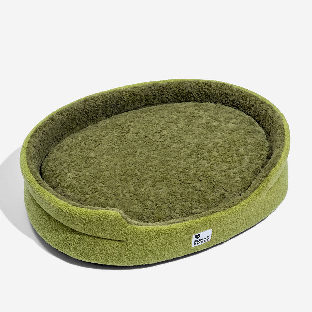 Flauschiges Fleece-Moos 2-in-1 Multifunktions-Komfort-Hundebett