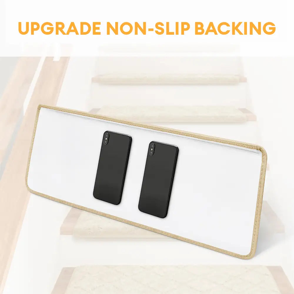 Faux Sisal Diamant Verschleißfester Treppenschutz Bullnose Rutschfeste Treppenstufen