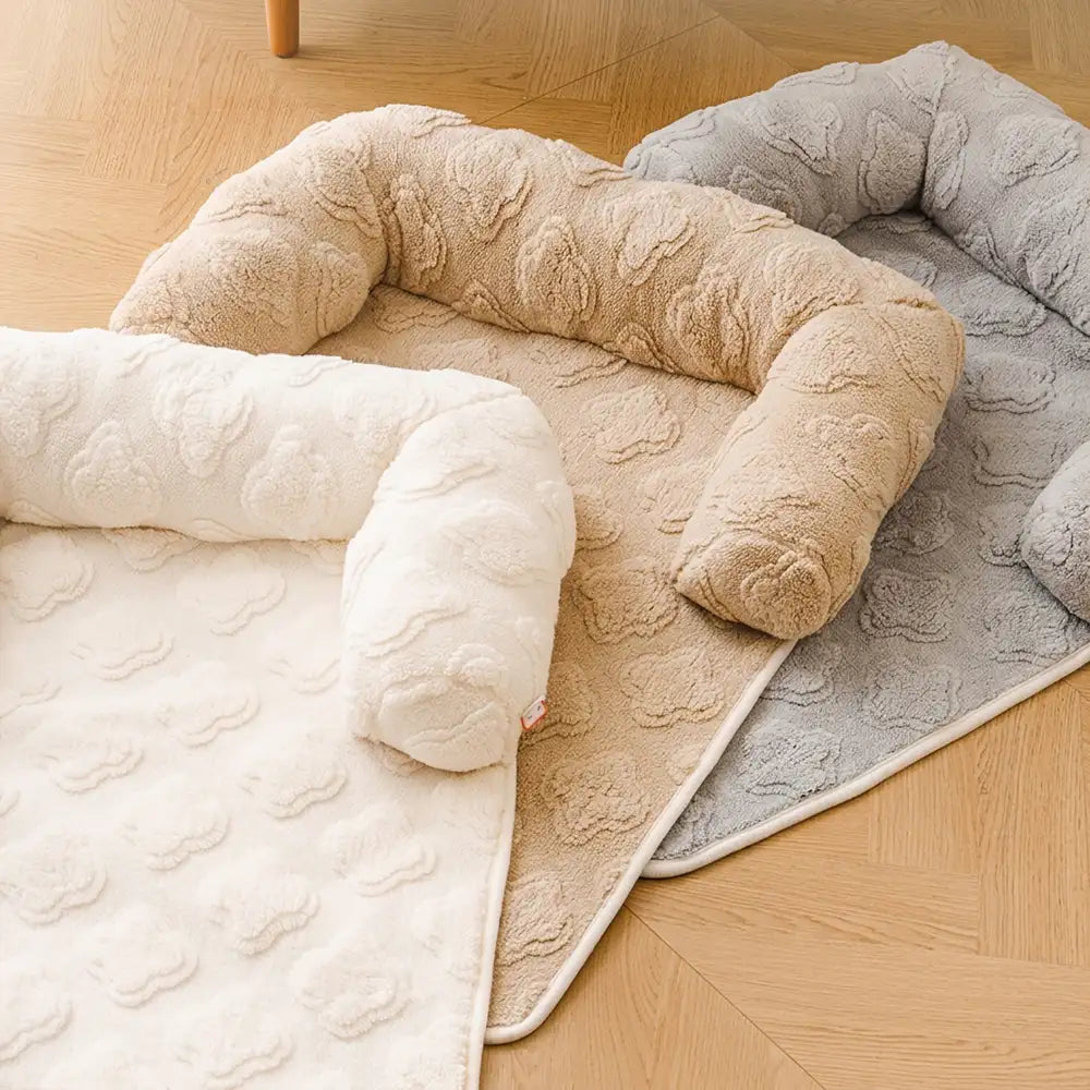 Blumenplüsch Multi-Purpose Anti-Rutsch Couchbezug Hundematte