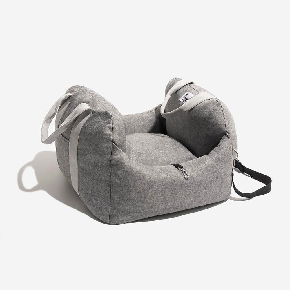 Dog Car Seat Bed - First Class - FUNNYFUZZY