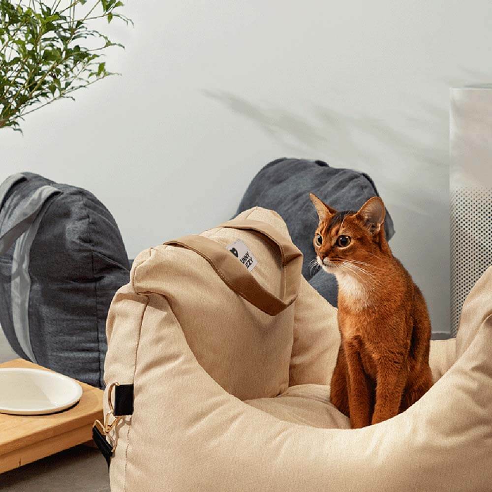 ISOFIX Hund-Autositzbett mit ISOFIX-System - Erste Klasse