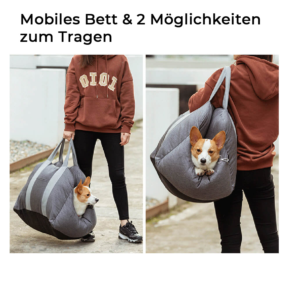 ISOFIX Hund-Autositzbett mit ISOFIX-System - Erste Klasse