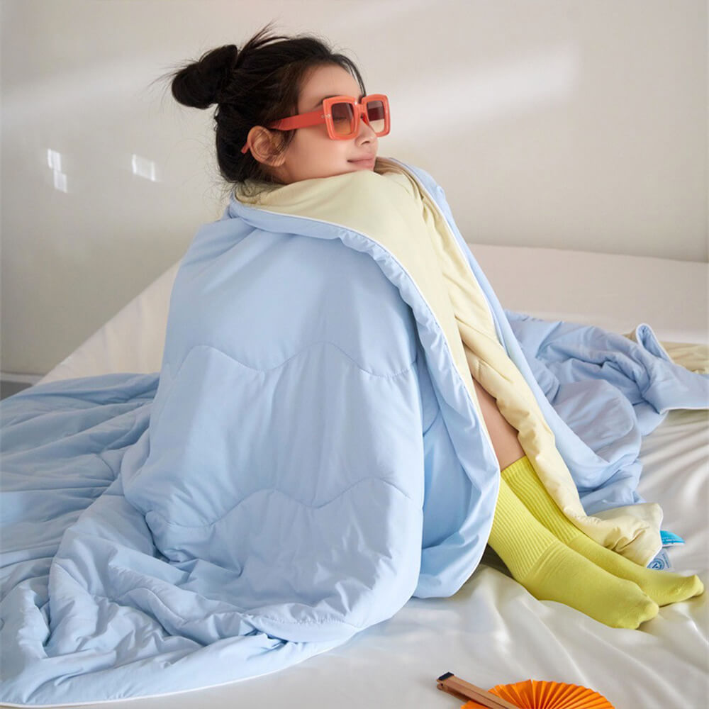 Leichte gewellte Muster Sommer Kühldecke