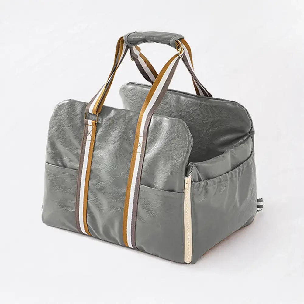 Deluxe Kunstleder Sicherheitsmittelkonsole Haustier Autositz und Trägersystem 3-in-1