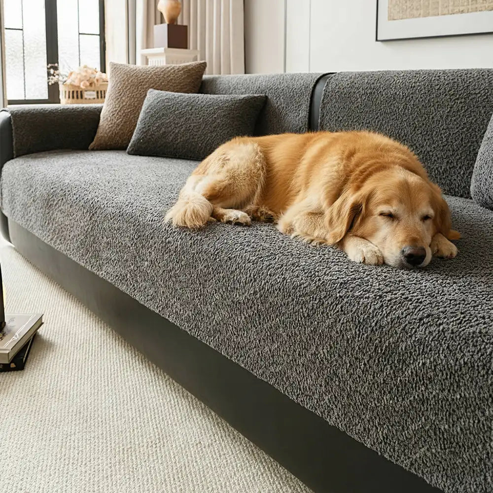 Allwetter Atmungsaktive Chenille Kratzfeste Sofa Schutz Hülle