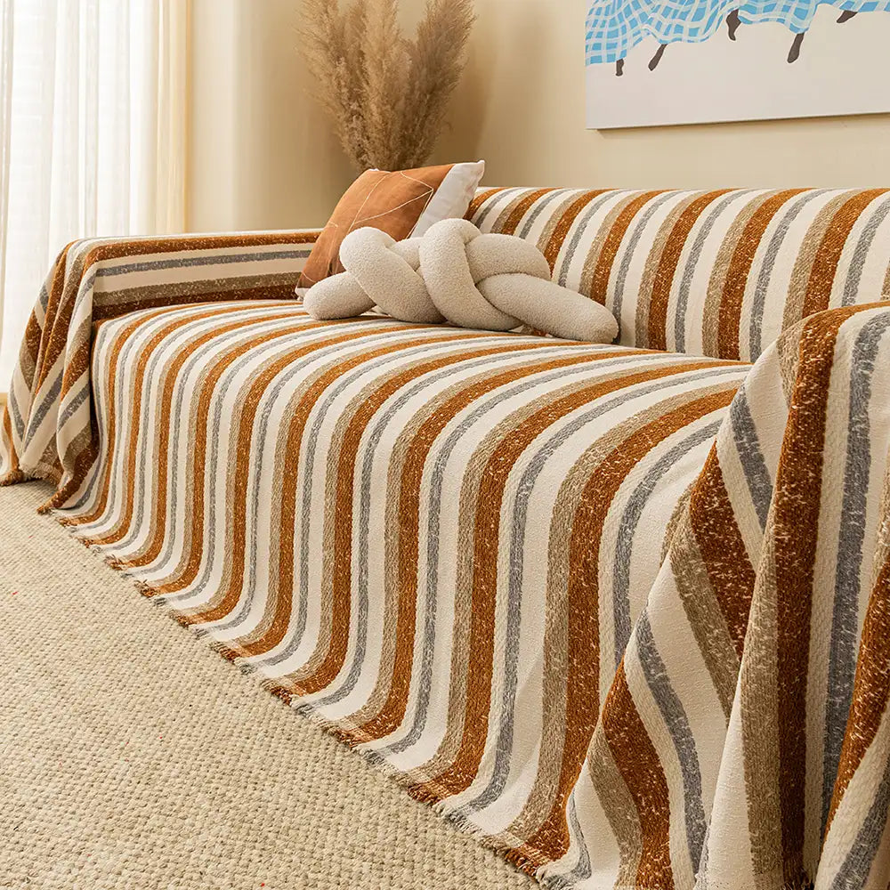 Alljahres atmungsaktive Chenille kratzfeste Sofa Schutzbezug Couchbezug