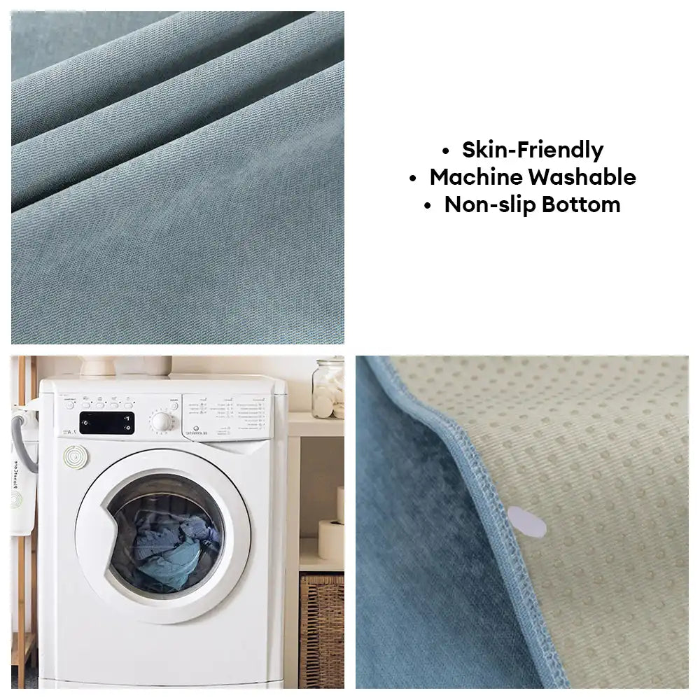 Ganzjahres-Wasserabweisender Anti-Rutsch-Sofabezug im Colorblock-Design für Haustiere und Kinder