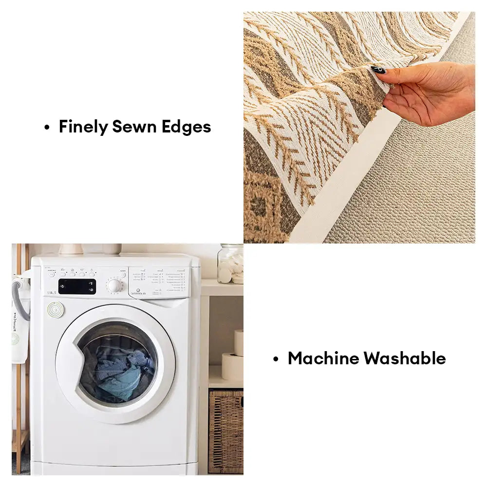 Farbblockiertes gestreiftes Chenille-Rutschfester Sofabezug - Für alle Jahreszeiten geeignet