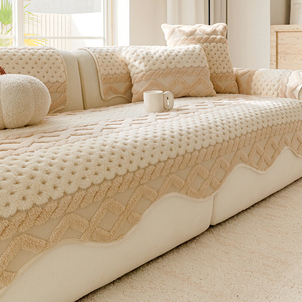 Keks Bequem Plüsch Hautfreundlich Rutschfeste Couchdecke