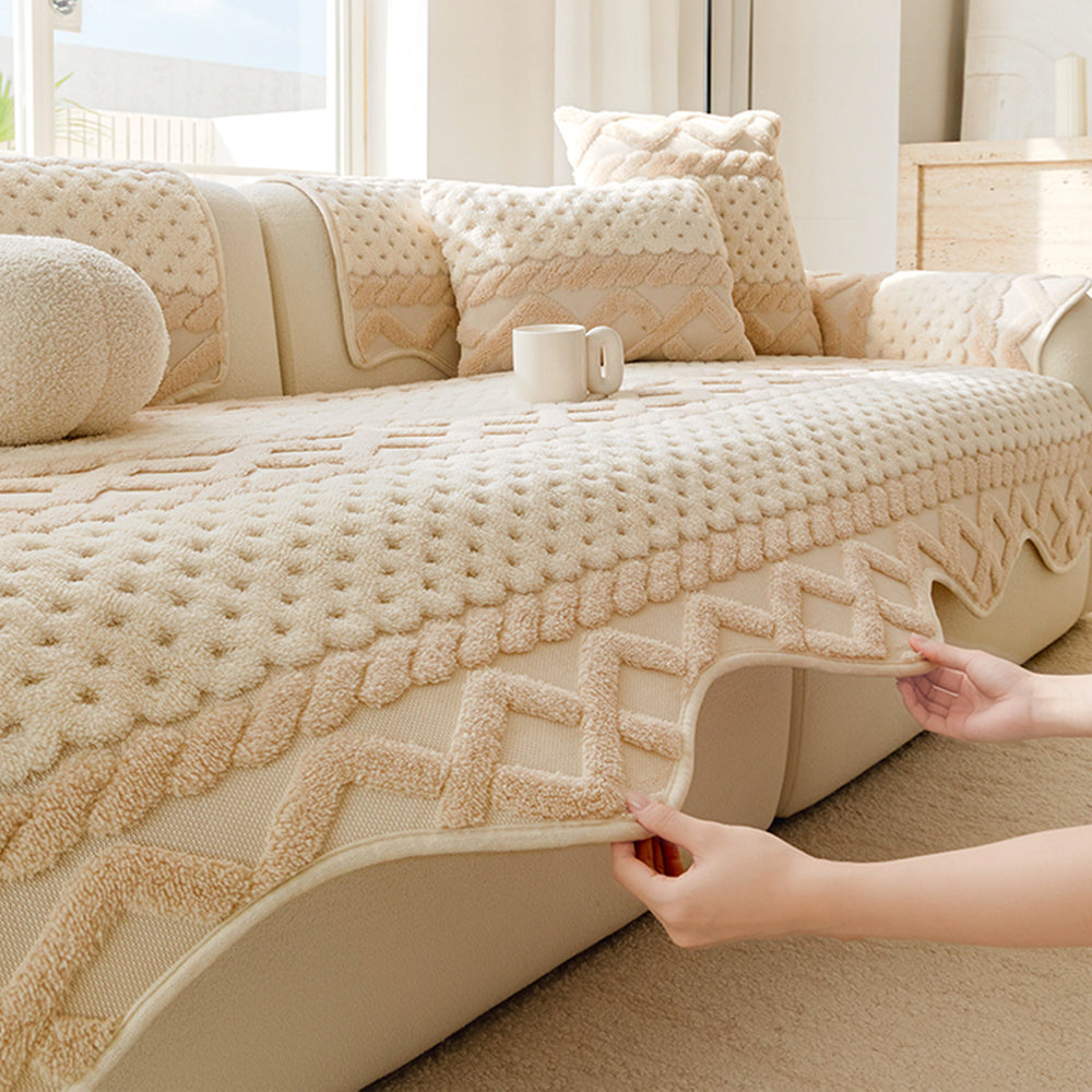 Keks Bequem Plüsch Hautfreundlich Rutschfeste Couchdecke