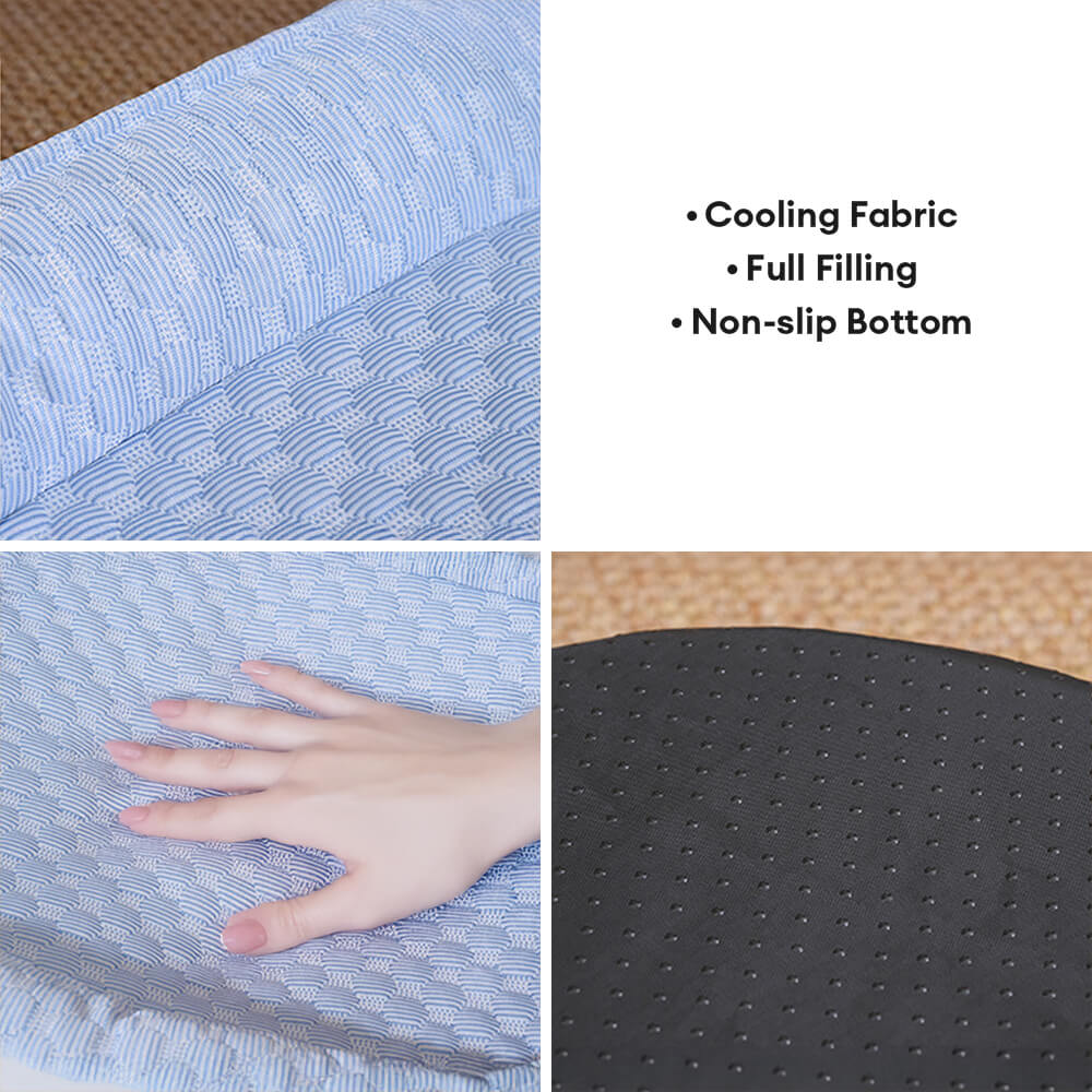 Kühlkomfort erhöht Donut ovales Hundebett