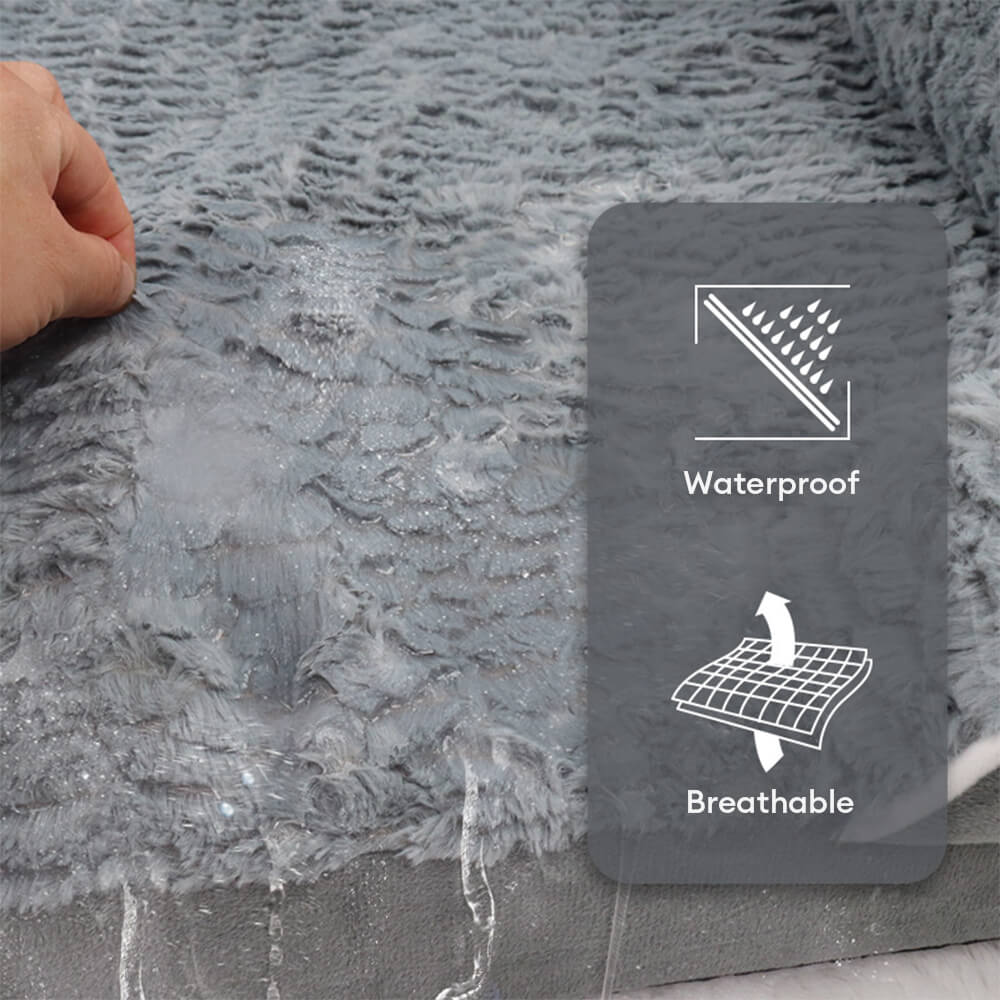 Abnehmbares Wasserdichtes Vollständig Umschließendes Orthopädisches Hundebett