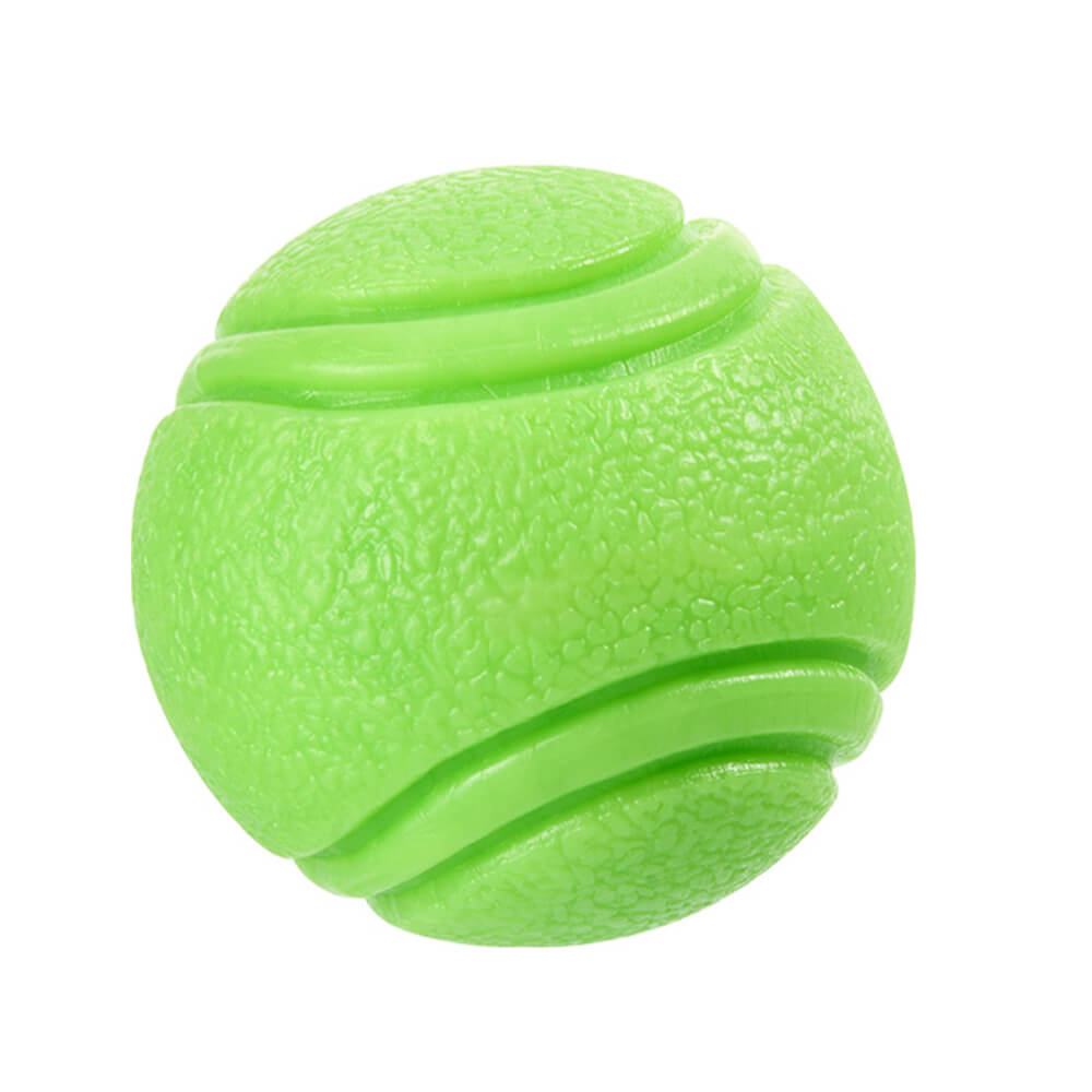 Elastisches Quietschballspielzeug Schwimmender Wasserball Kauspielzeug für Hunde