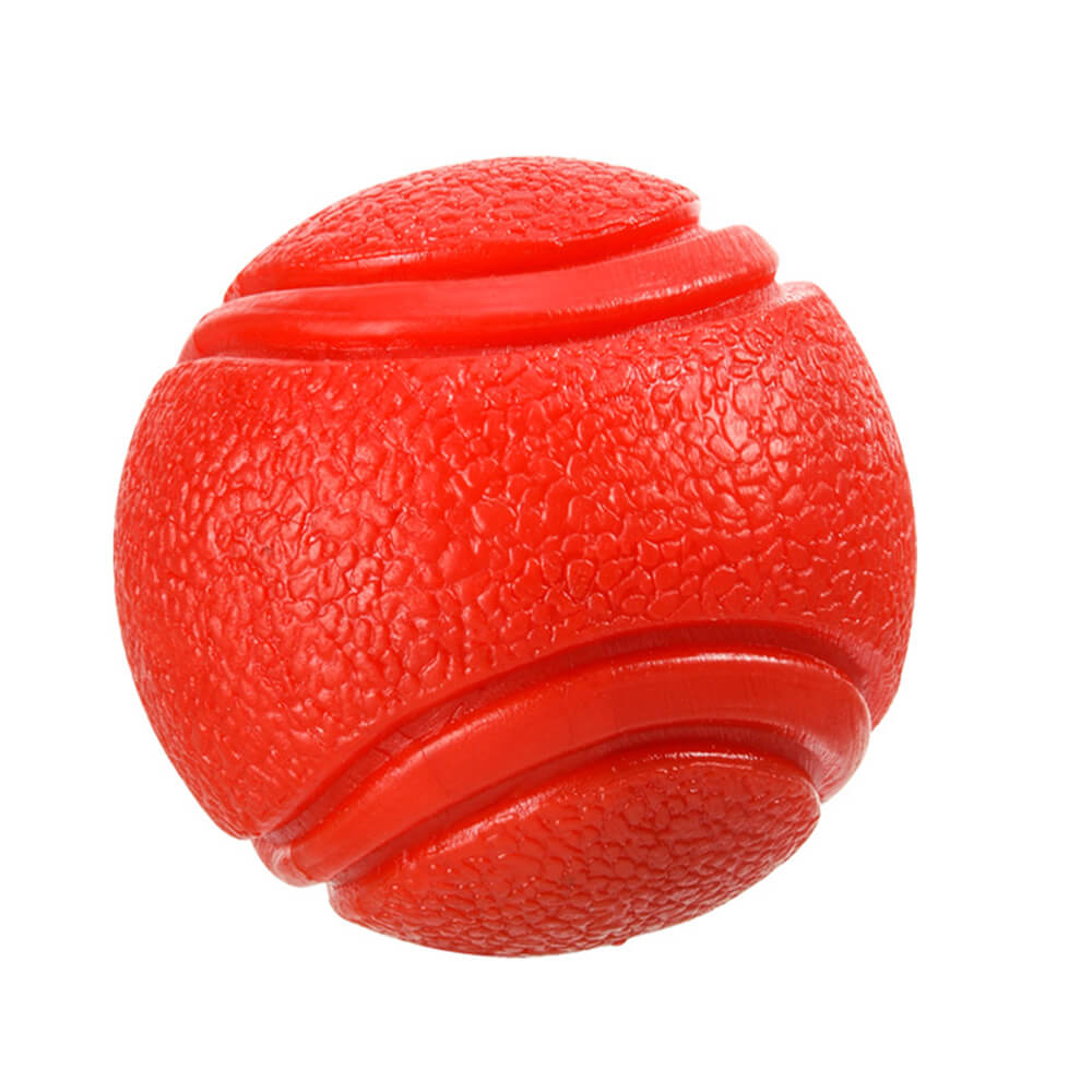 Elastisches Quietschballspielzeug Schwimmender Wasserball Kauspielzeug für Hunde