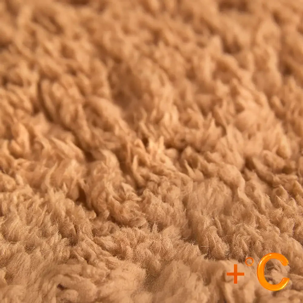 Künstliches Lammfell U-förmiges abnehmbares waschbares orthopädisches Haustierbett