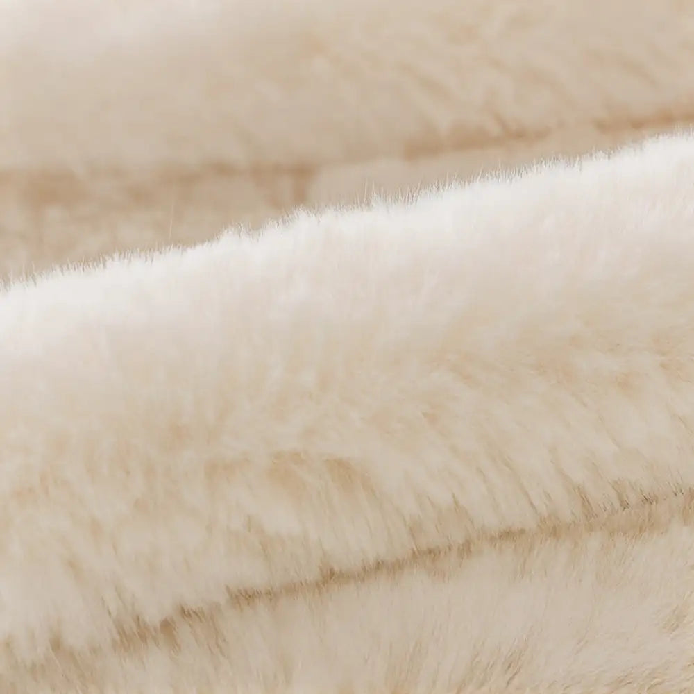 Fluffy Comfort Plüsch Möbel Schutz Dekorative Sofabettdecke