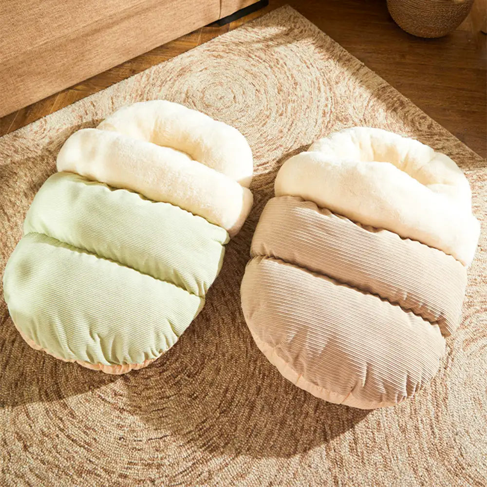 Spaß Hausschuh-Stil Warm Abnehmbar Und Waschbar Eingeschlossene Haustierbett