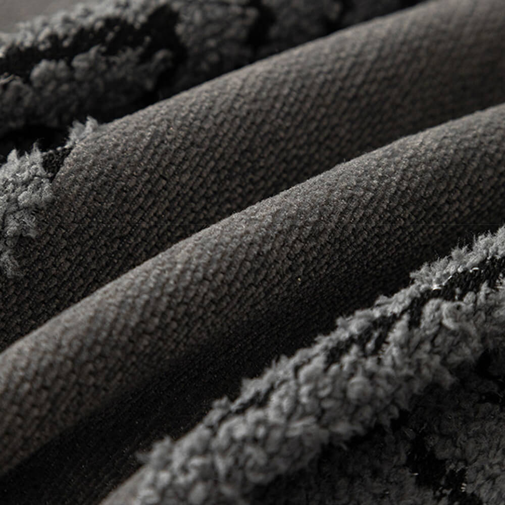 Heringbone Chenille langlebiger Wurfsofa-Bezug mit nahtloser Musterstickerei