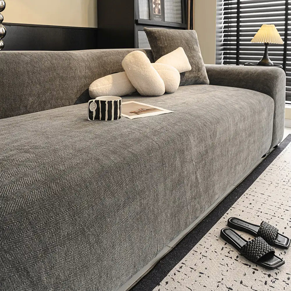 Rautenmuster Voller Schutz Bequemer Kratzfester Sofaschutz Magische Sofaabdeckung