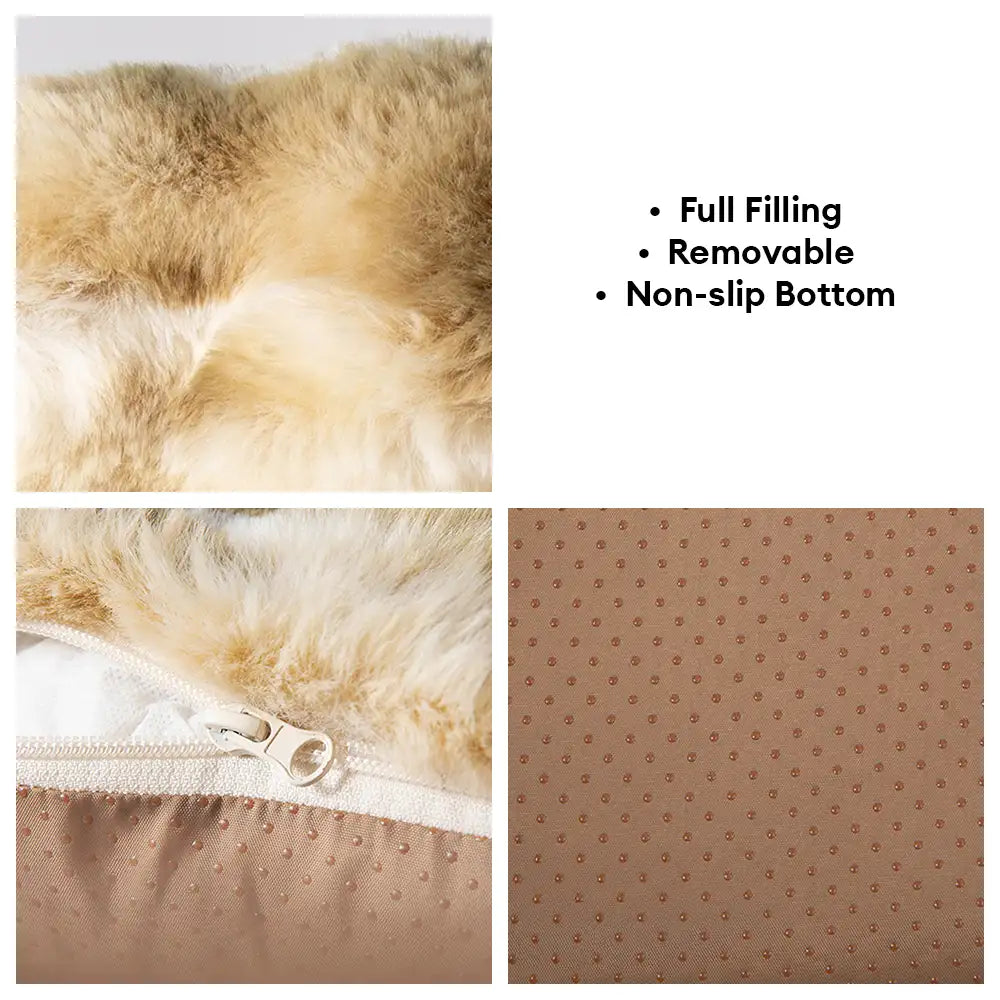 Dschungel Geheimnis Batik Plüsch Kuschelhund und Katzen Sofa Bett