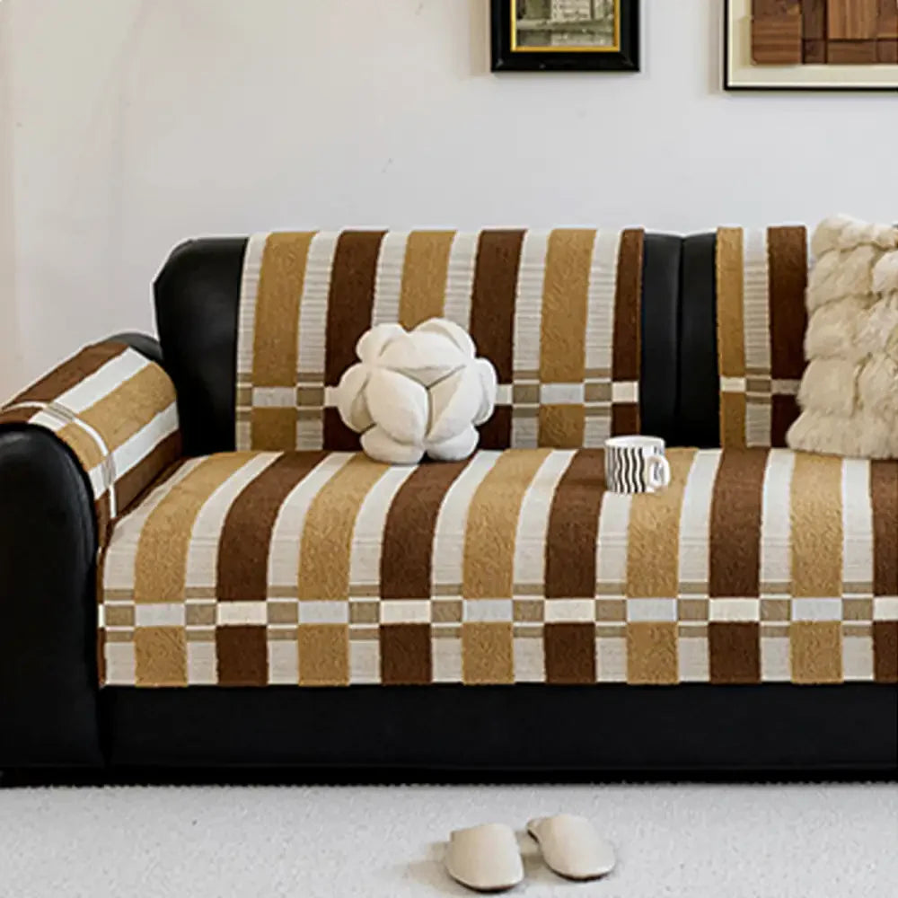 Mitteleuropäischer moderner Chenille kratzfester Möbel- und Rutschschutz für Couchbezüge