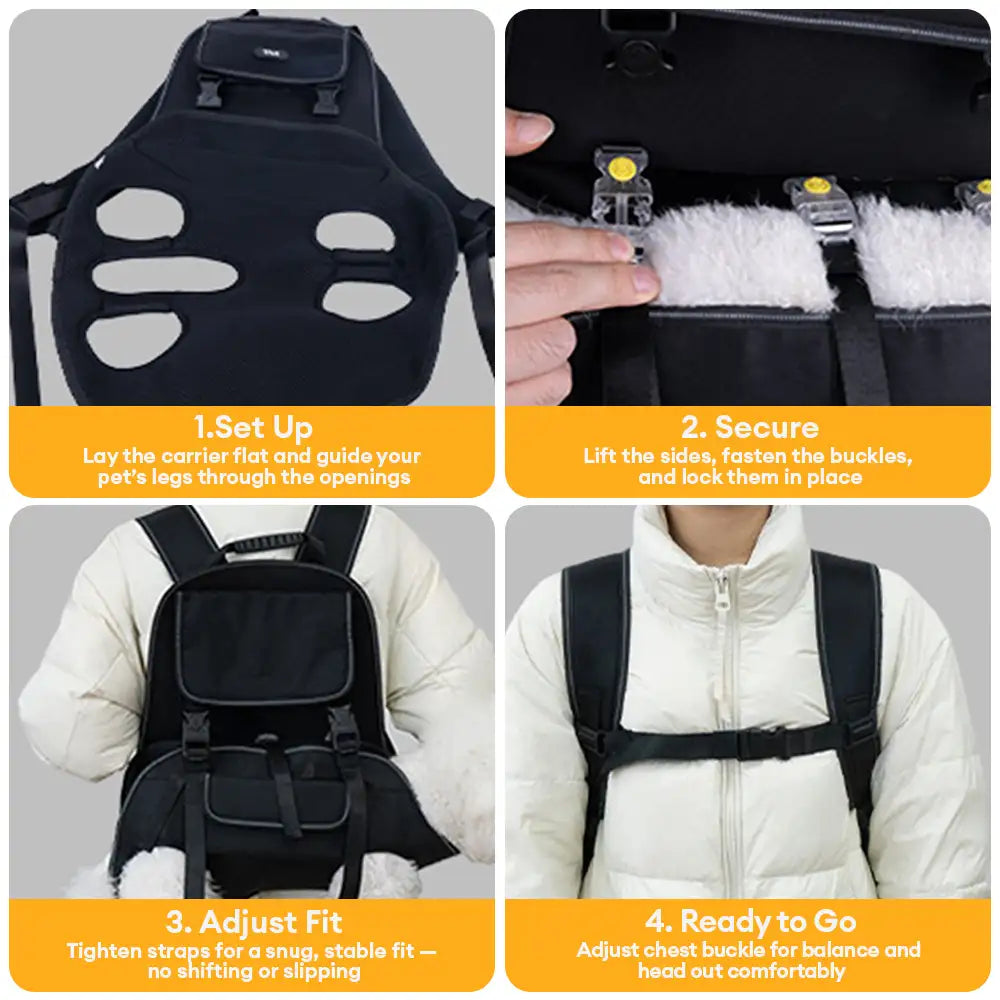 Tragbares ergonomisches, komfortables Hebegeschirr für Hunde tragetasche für den Outdoorsport.