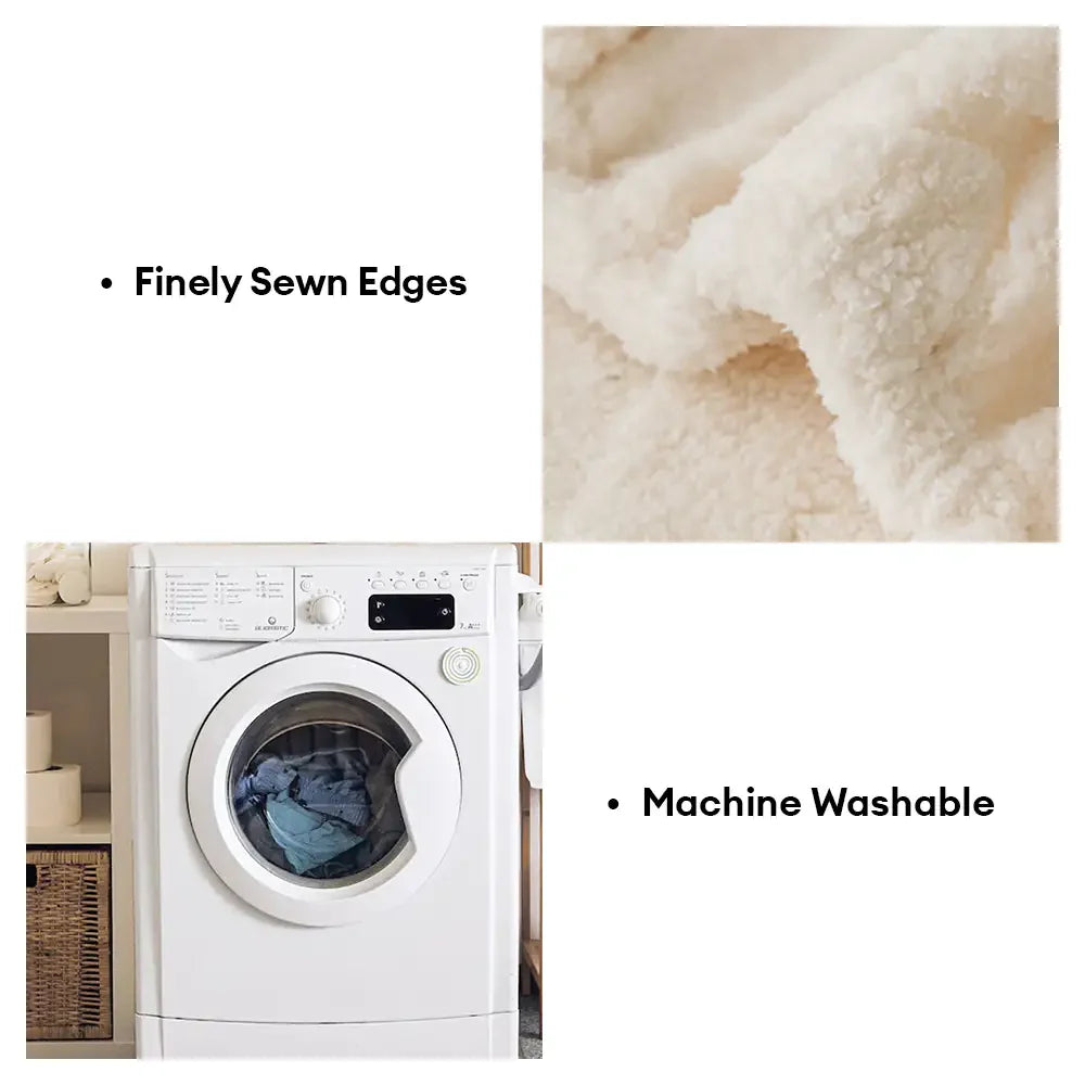 Plüsch Steinförmiger Kreativer Textur Dehnbarer Universeller Komplettbezug für Sofa